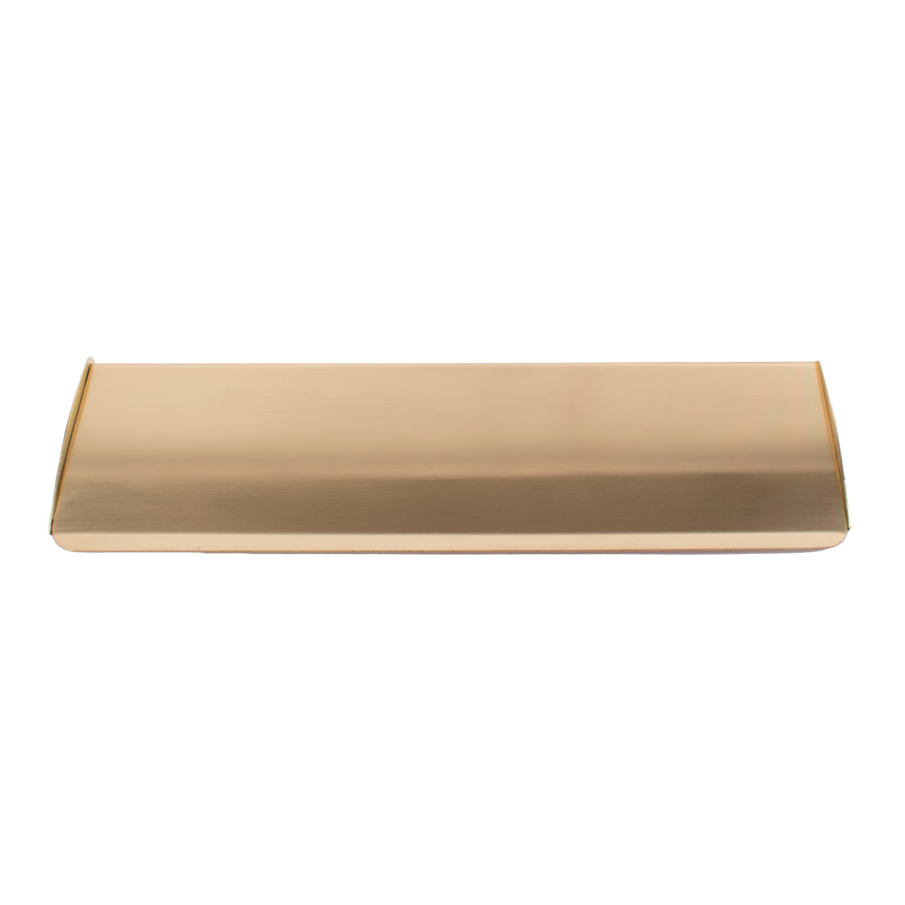 Dart letter Plate Tidy 280mm x 80mm - Polished Brass